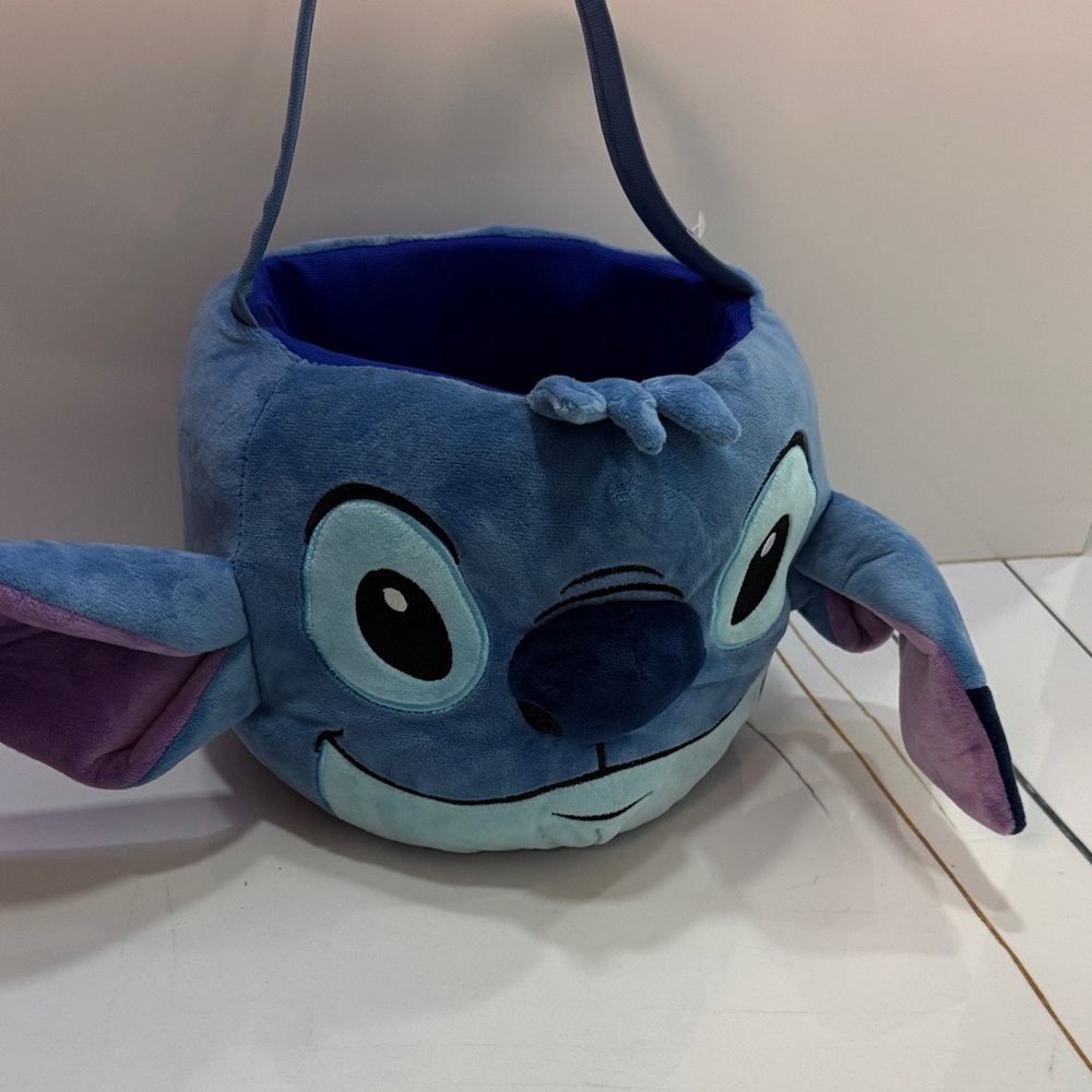 Disney Blue and Purple Character Plush Bag